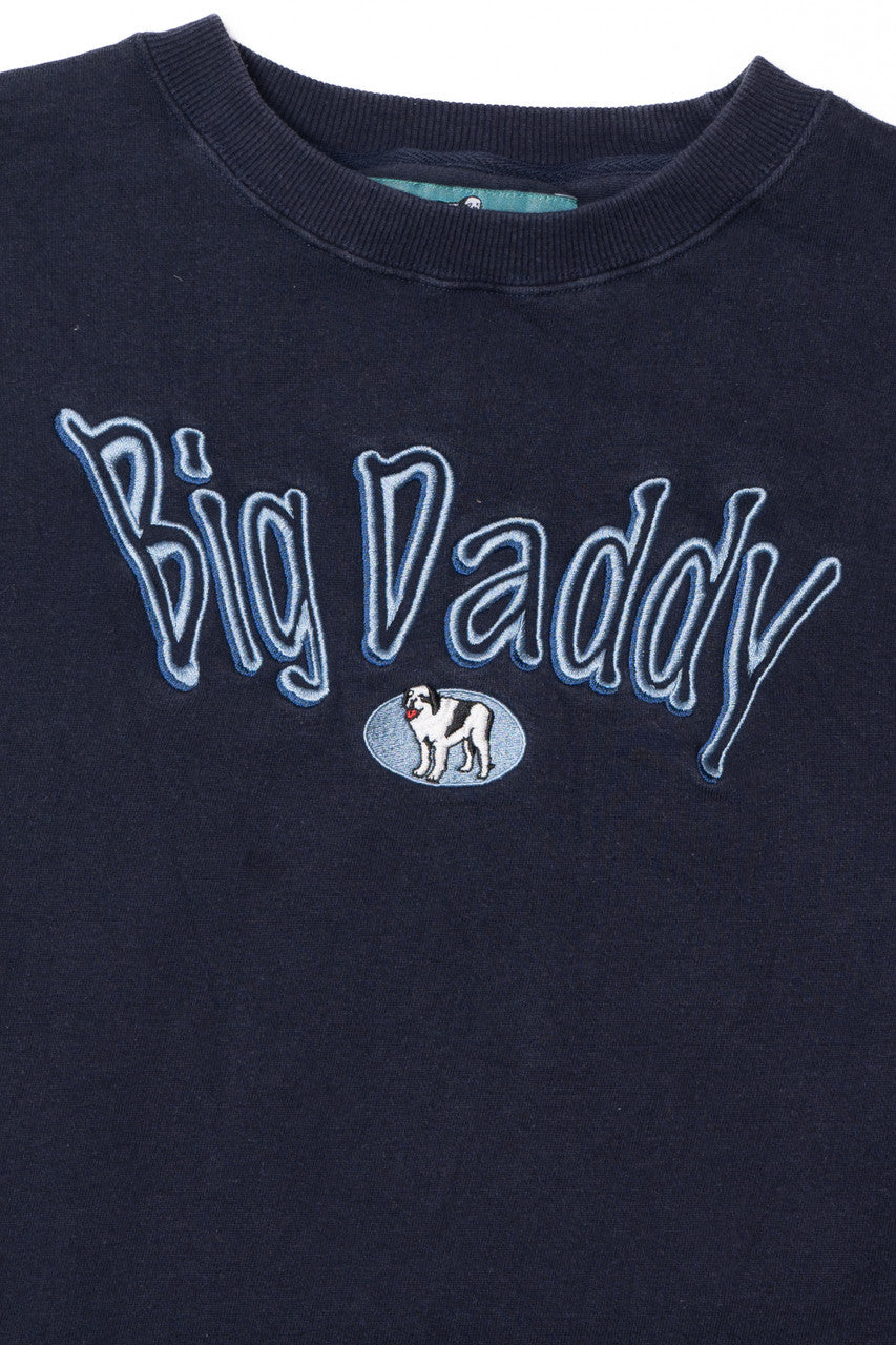 Vintage "Big Daddy" Big Dogs Embroidered Sweatshirt