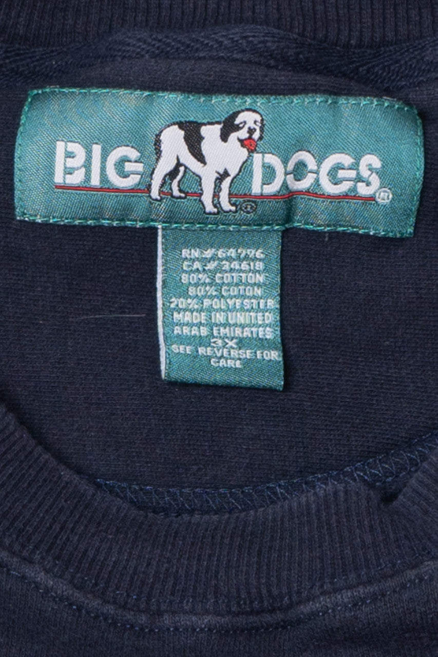 Vintage "Big Daddy" Big Dogs Embroidered Sweatshirt