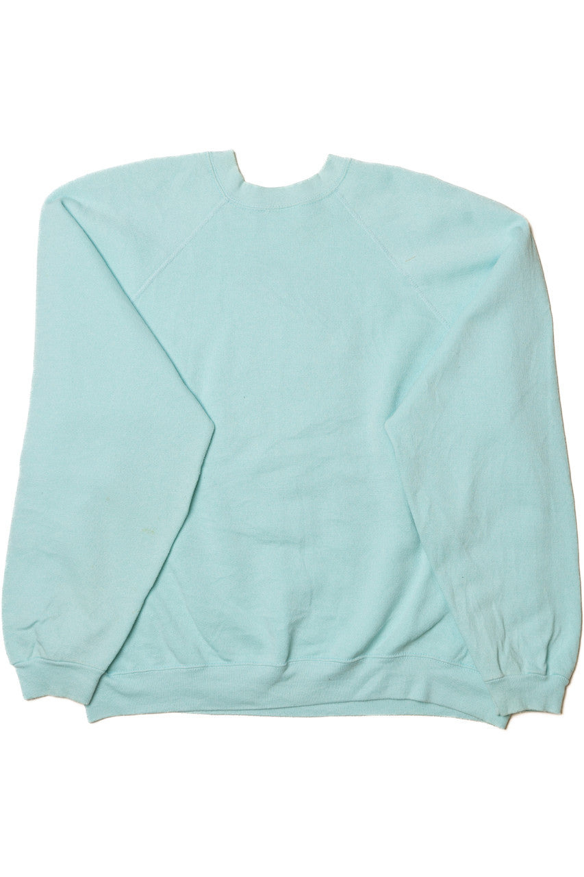 Vintage Owl Tufted Applique Sweatshirt