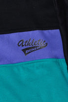 Vintage Athletic Dunlop Colorblock Sweatshirt With Side Pockets