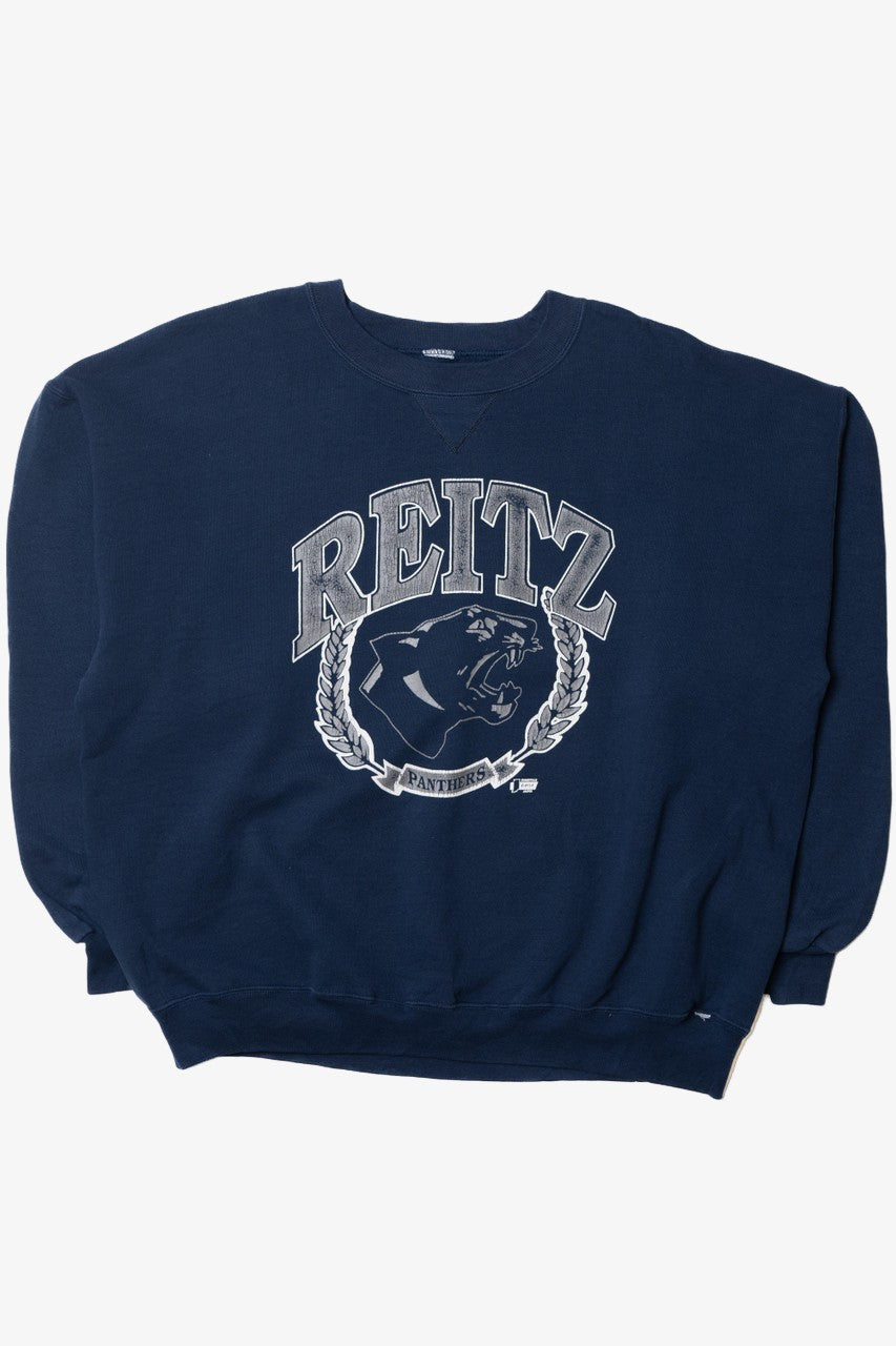 Vintage "Reitz Panthers" Mascot Sweatshirt
