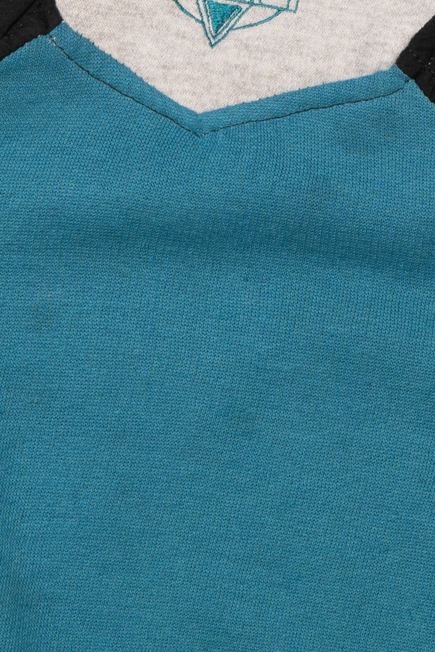Vintage Obex Colorblock Sweatshirt With Pockets
