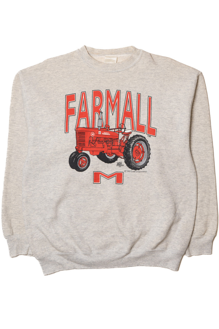 Vintage 1992 "Farmall" Tractor Sweatshirt