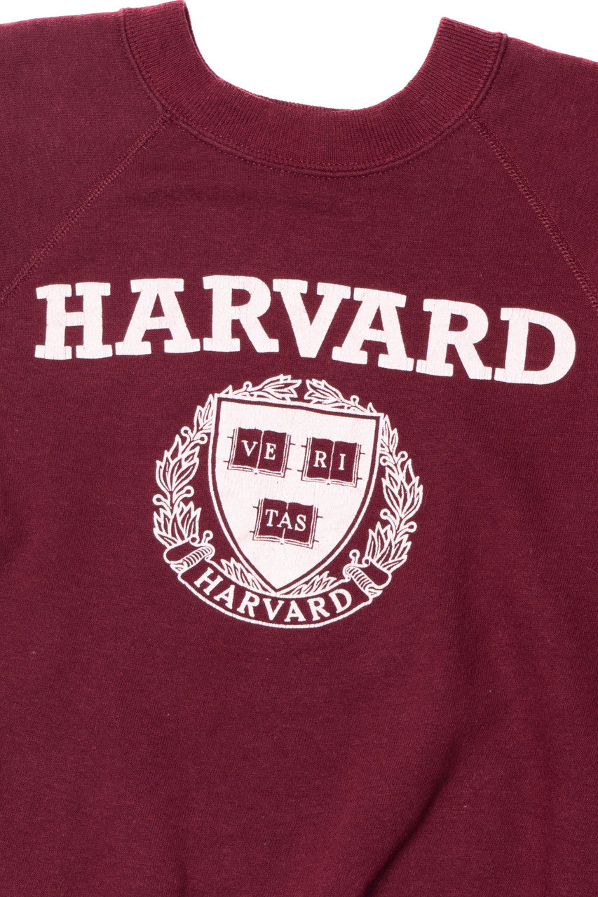 Vintage Harvard University Raglan Sweatshirt