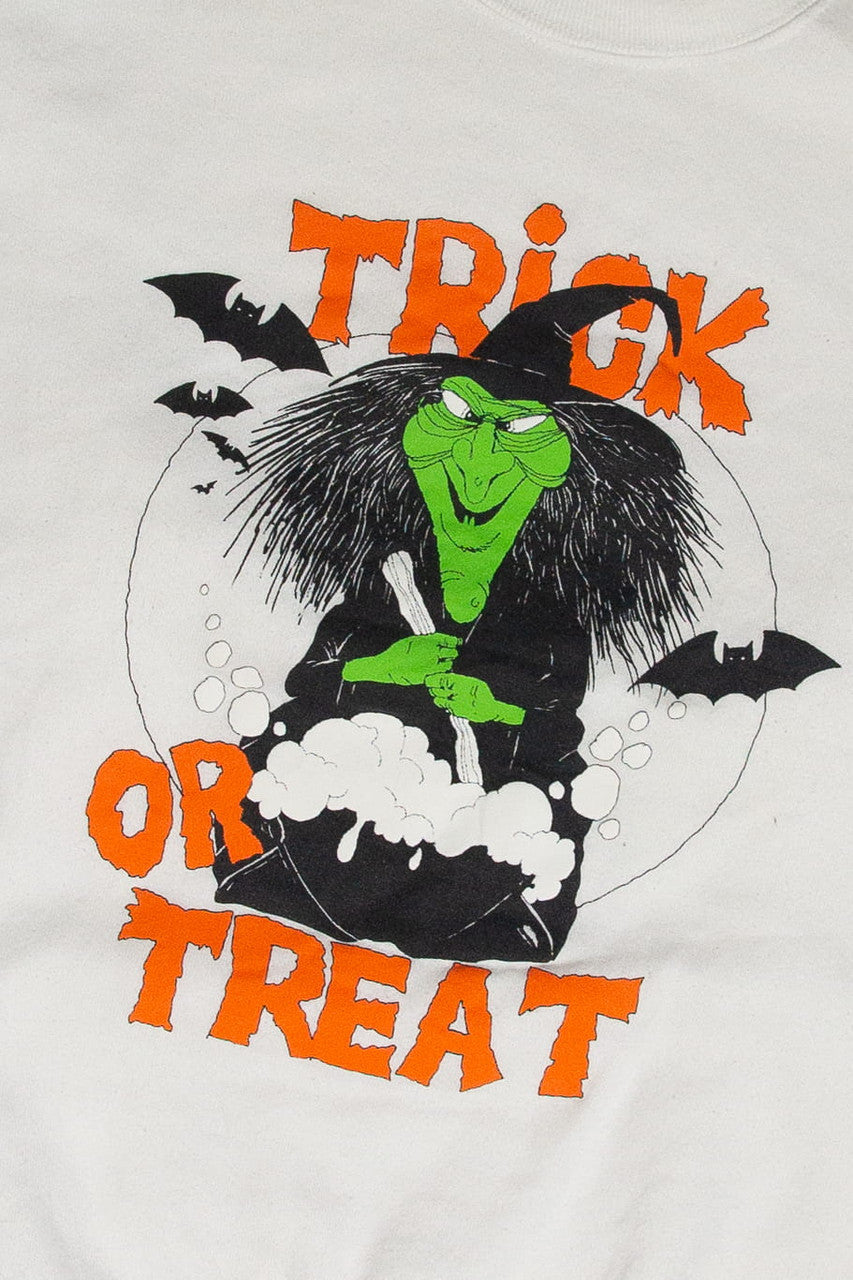 Vintage Halloween Trick Or Treat Sweatshirt