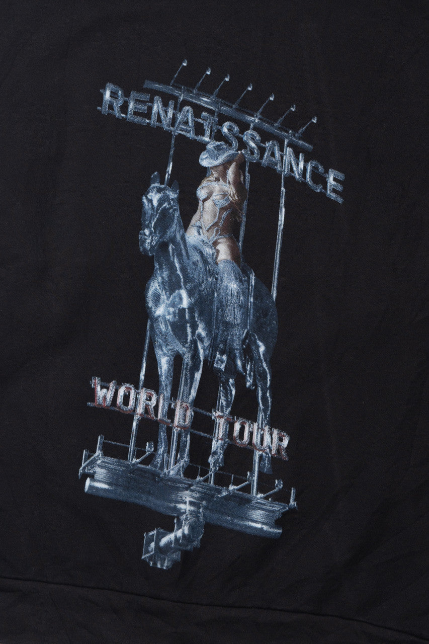 Recycled Beyoncé Renaissance World Tour Front/Back Print Sweatshirt