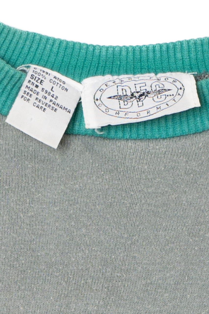 Vintage Distressed "France Spain Venice" Europe Patch Sweatshirt