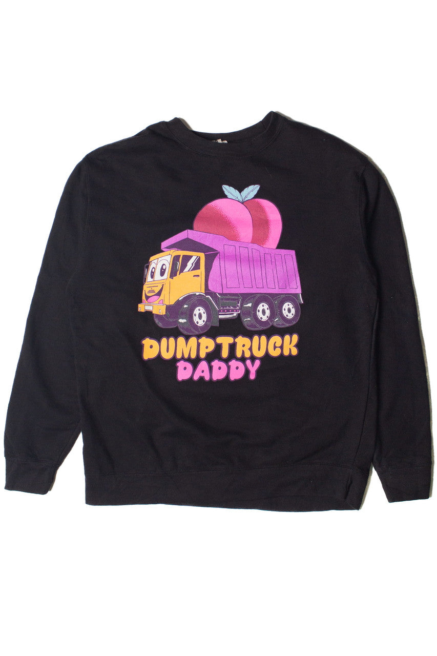 "Dumptruck Daddy" Graphic Sweatshirt