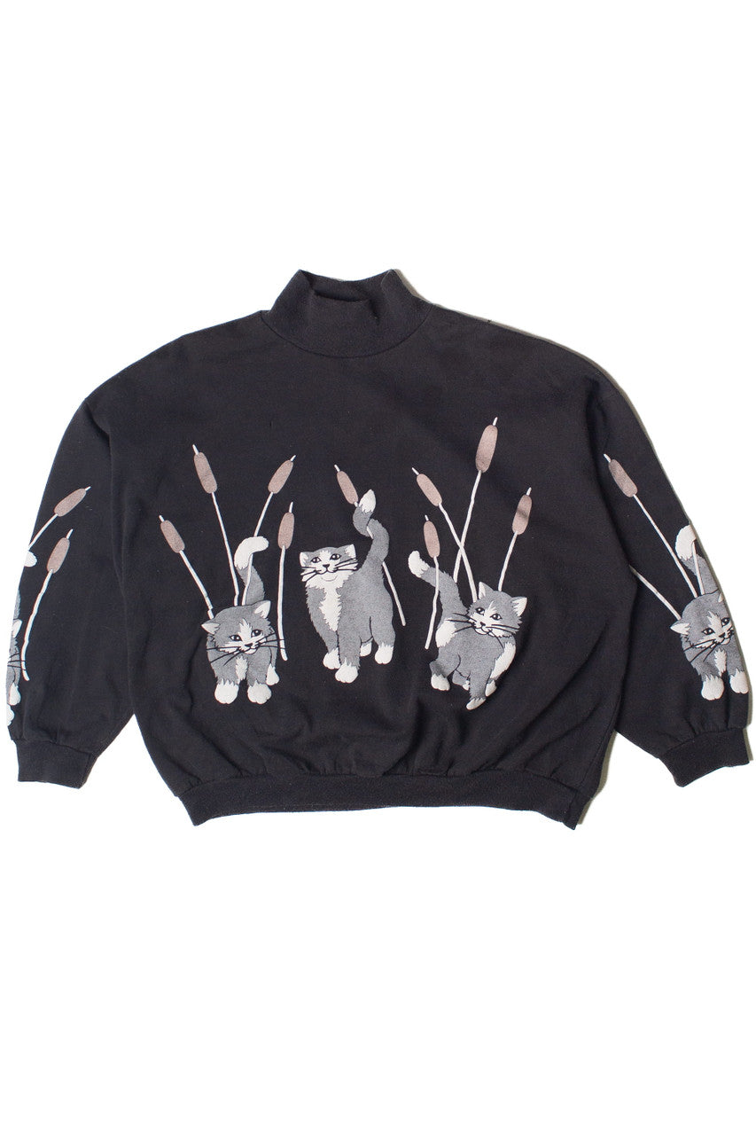 Vintage Cattail Kittens Spumoni Sweatshirt