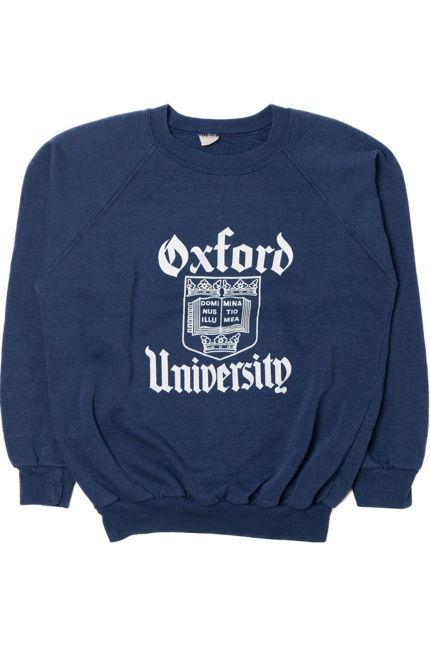 Vintage Oxford University Raglan Sweatshirt (1990s)