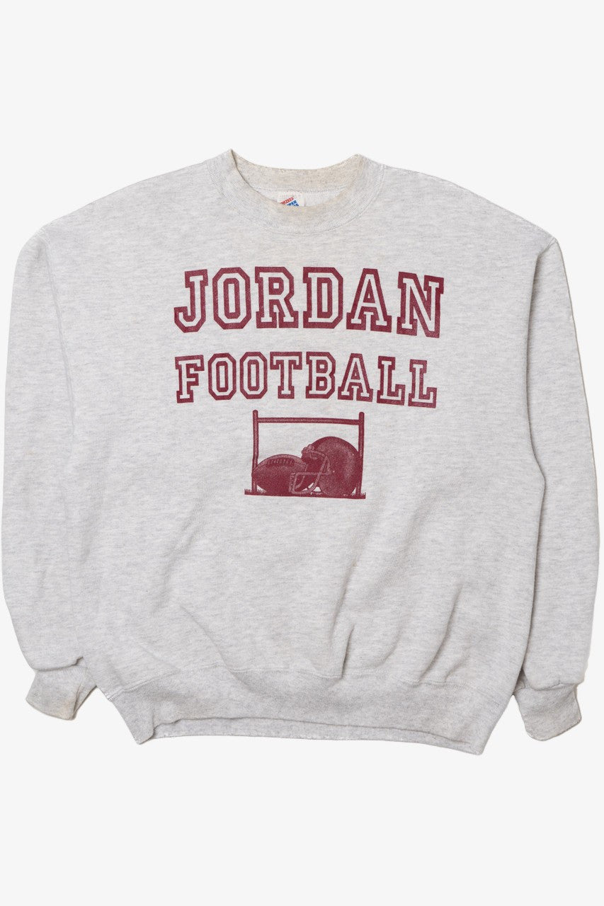 Vintage 1996 Jordan Football Roster Sweatshirt