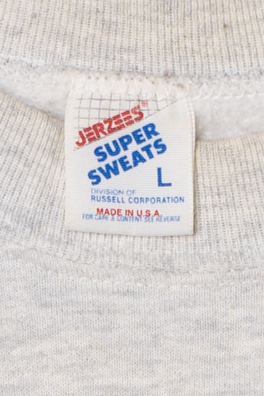 Vintage 1996 Jordan Football Roster Sweatshirt