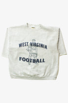 Vintage West Virginia Football Cut Off Sleeve Sweatshirt (1990s)