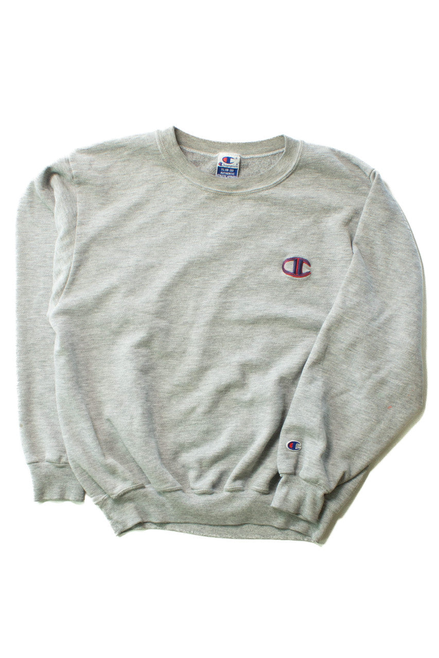 Gray Champion Large Logo Sweatshirt (2000s)