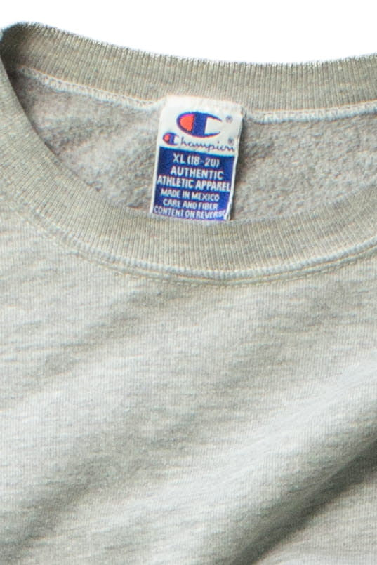 Gray Champion Large Logo Sweatshirt (2000s)