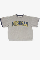 Vintage University Of Michigan Cut Off Sweatshirt