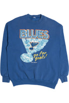 Vintage 1991 St. Louis Blues NHL "Go For Goals" Sweatshirt