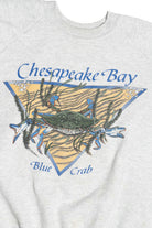 Vintage "Chesapeake Bay" "Blue Crab" Sweatshirt
