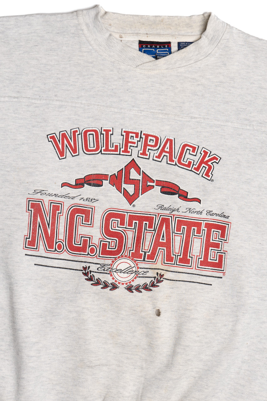 Vintage "Wolfpack N.C. State" North Carolina State University Sweatshirt