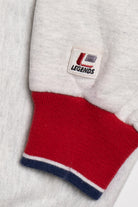 Vintage "America" Spellout Letter Patch Sweatshirt