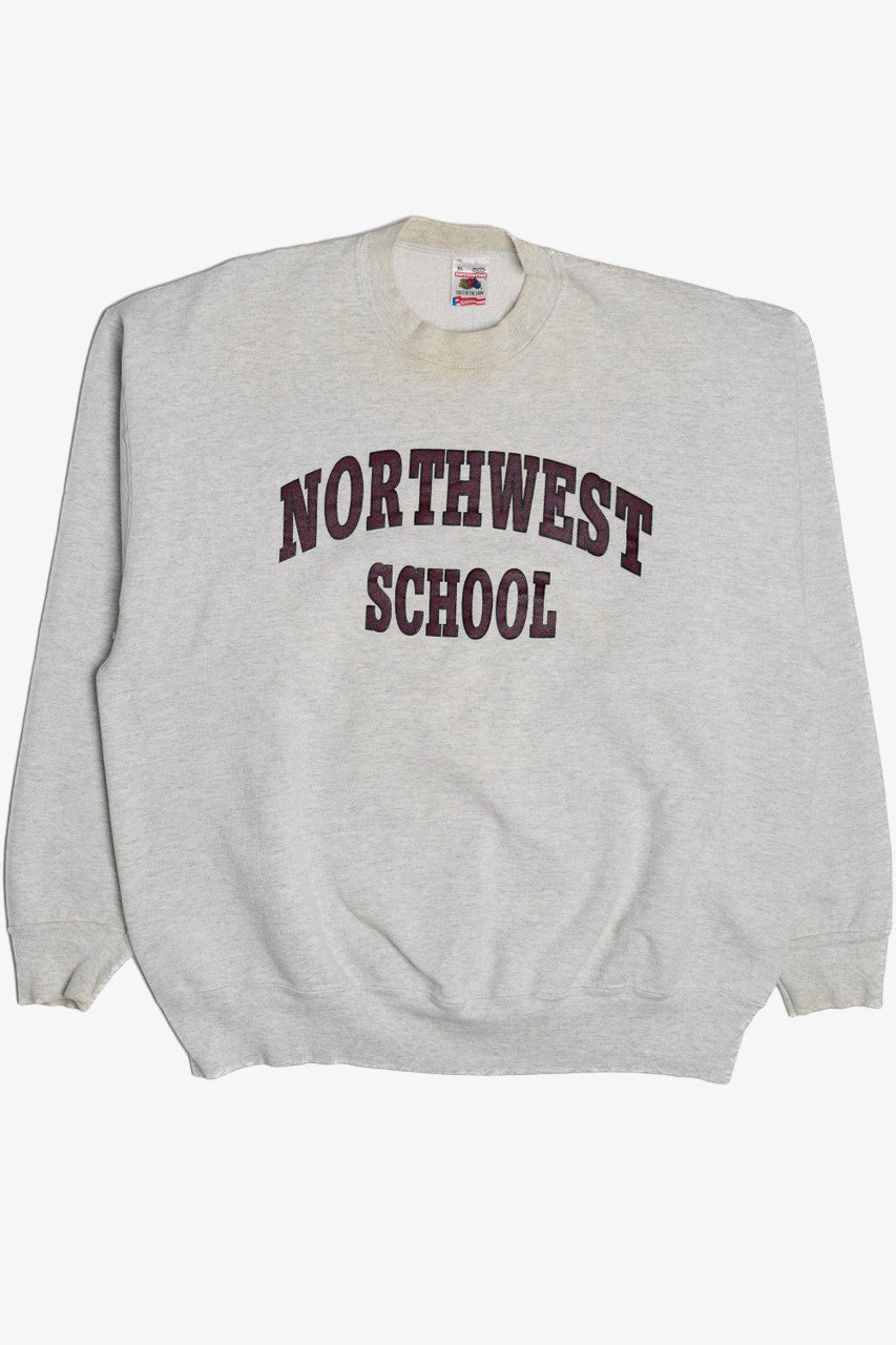 Vintage "Northwest School" Fruit of the Loom Sweatshirt