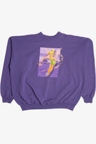 Recycled Distressed Tinkerbell Disney Store Sweatshirt