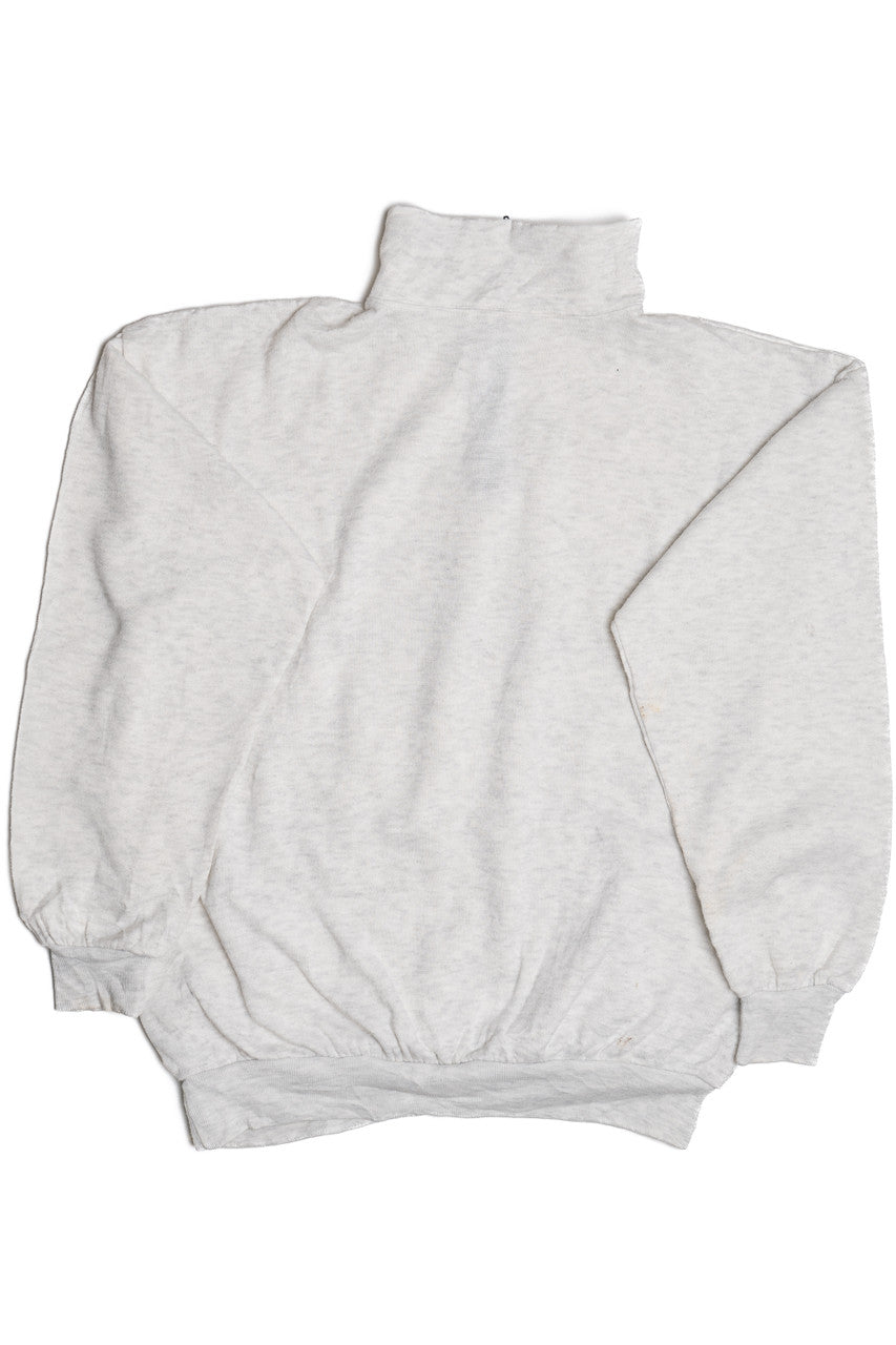 Vintage "The Hotel Alcatraz" Quarter Zip Pocket Sweatshirt