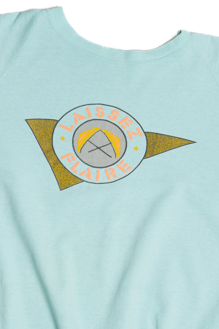Vintage "Laissez Flaire" Logo Sweatshirt