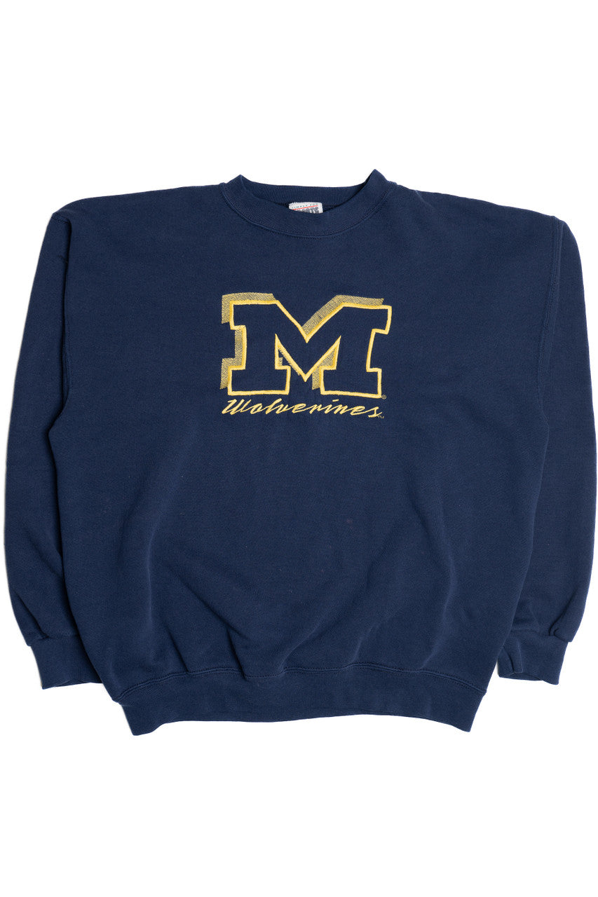Vintage "Michigan Wolverines" University of Michigan Sweatshirt