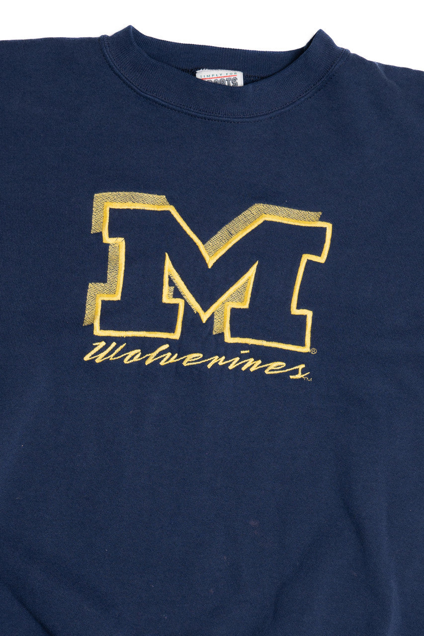 Vintage "Michigan Wolverines" University of Michigan Sweatshirt