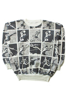 Vintage Athletic Squares Sweatshirt (1990s)