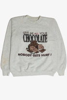 Vintage Give Me All Your Chocolate Sweatshirt