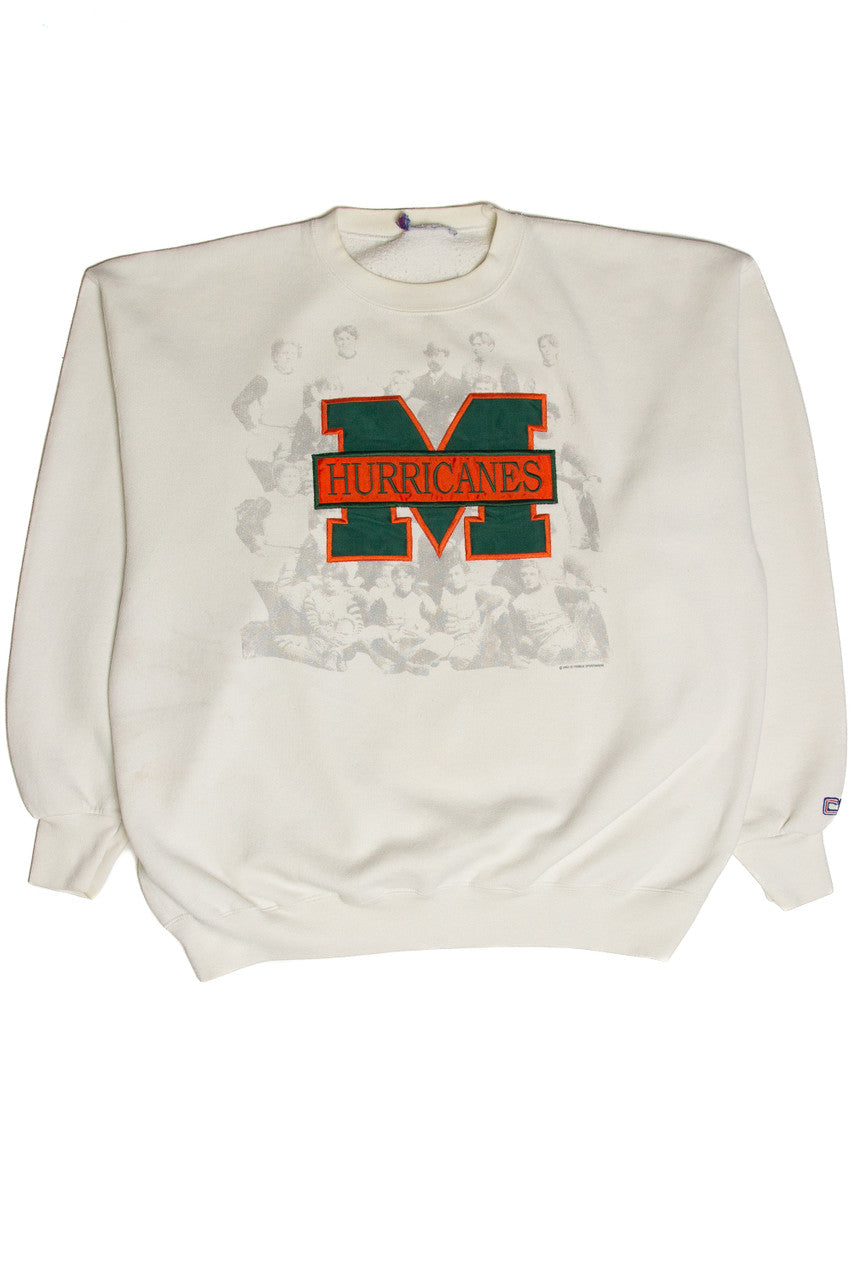 Vintage Miami Hurricanes Sweatshirt (1992)