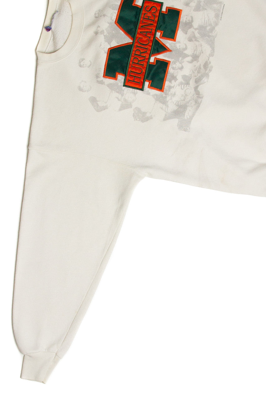 Vintage Miami Hurricanes Sweatshirt (1992)