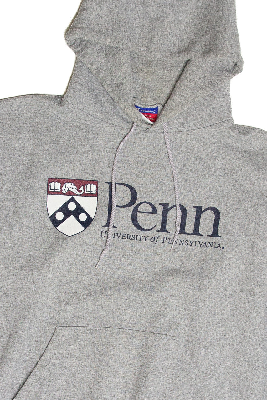 Vintage University Of Pennsylvania Hooded Sweatshirt