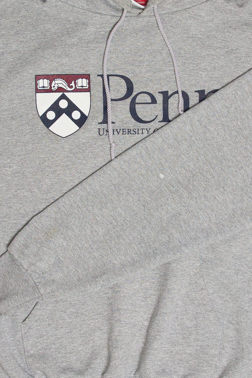 Vintage University Of Pennsylvania Hooded Sweatshirt