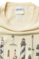 Vintage Atlantic Lighthouses Sweatshirt (1990s)