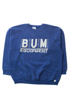 Vintage Blue B.U.M. Equipment Sweatshirt (1991)