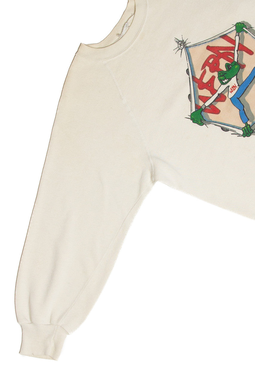 Vintage WEBN Strikes Again Sweatshirt (1990s)