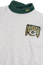 Vintage Green Bay Packers NFL Embroidered Turtleneck Sweatshirt