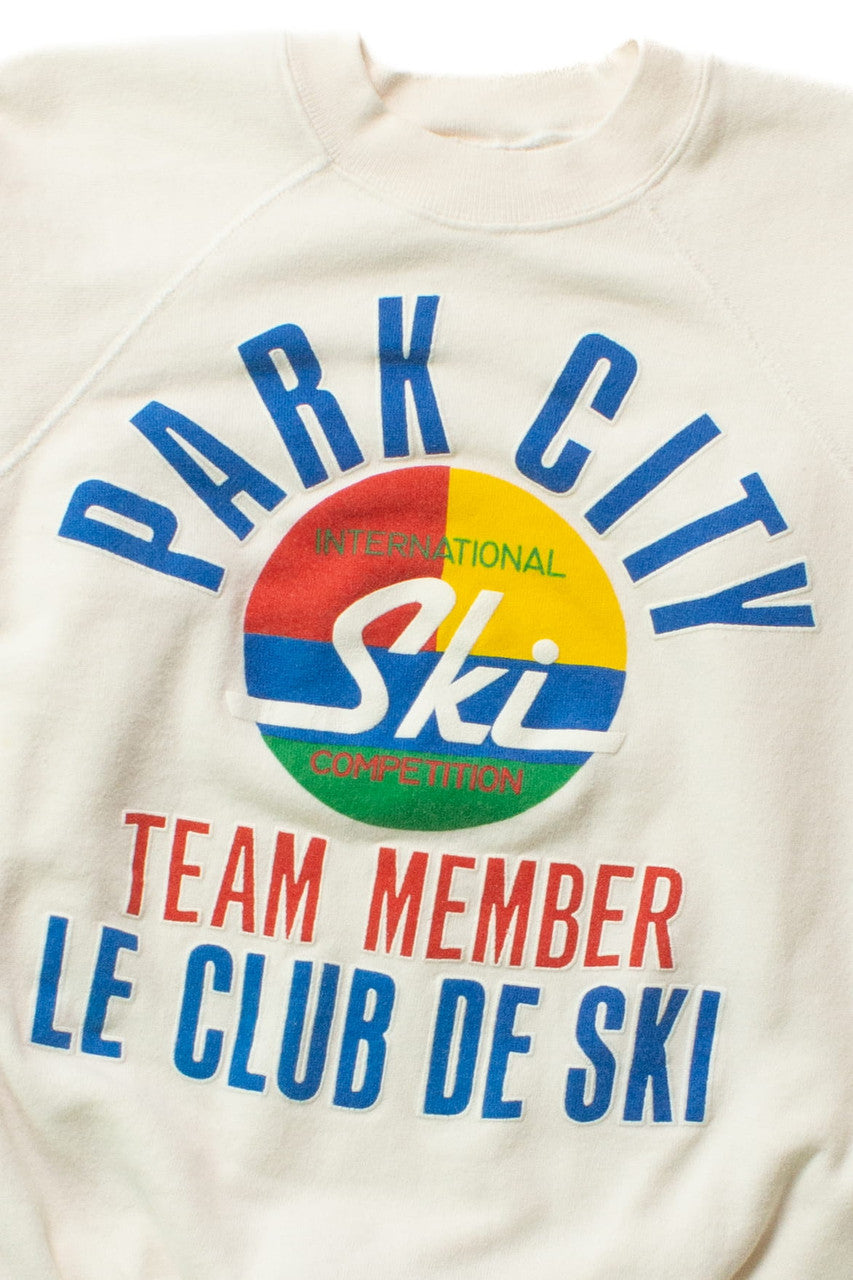 Vintage Park City Club De Ski Sweatshirt (1980s)