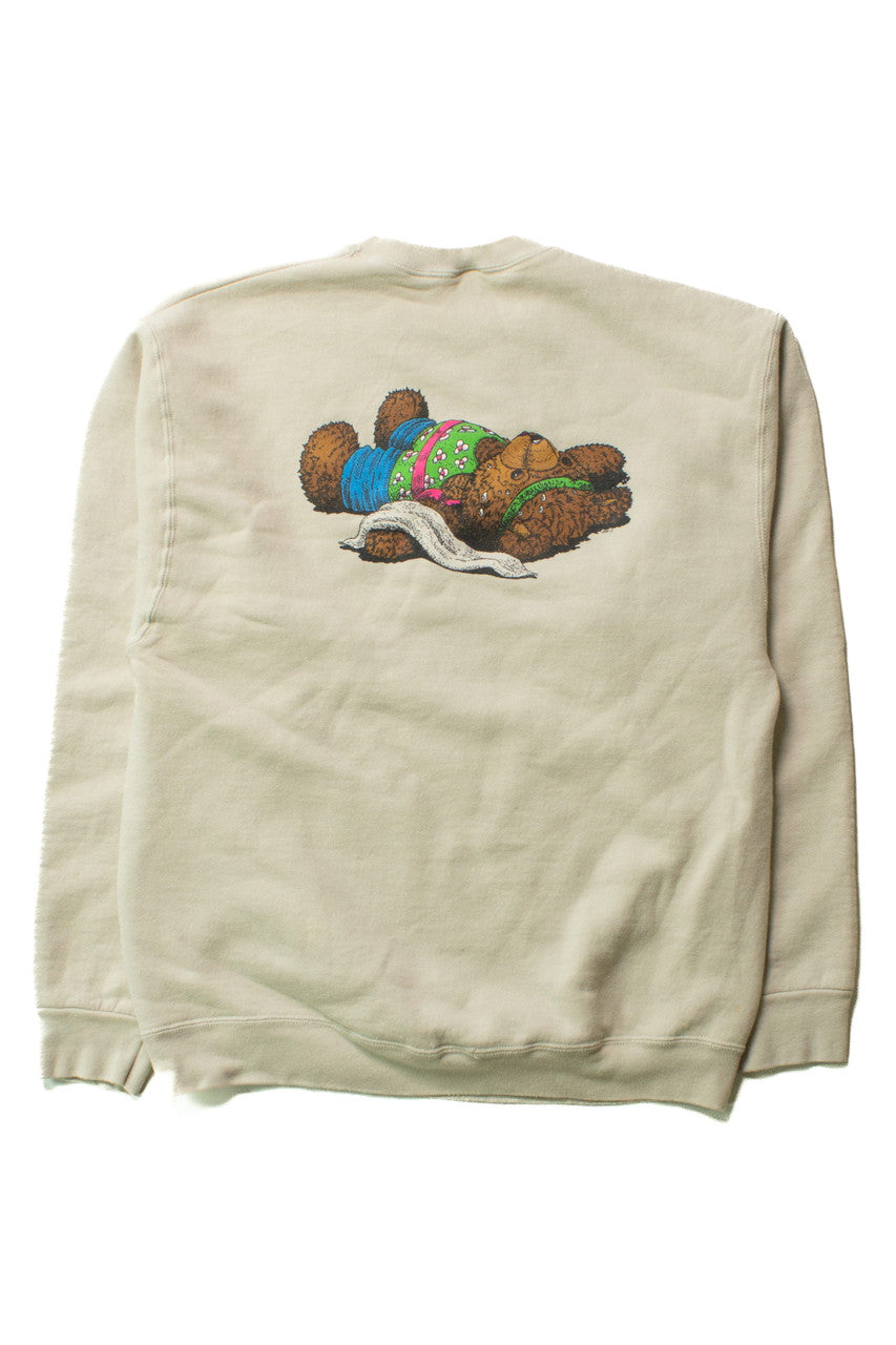Vintage Aerobics Bear Sweatshirt (1990s)