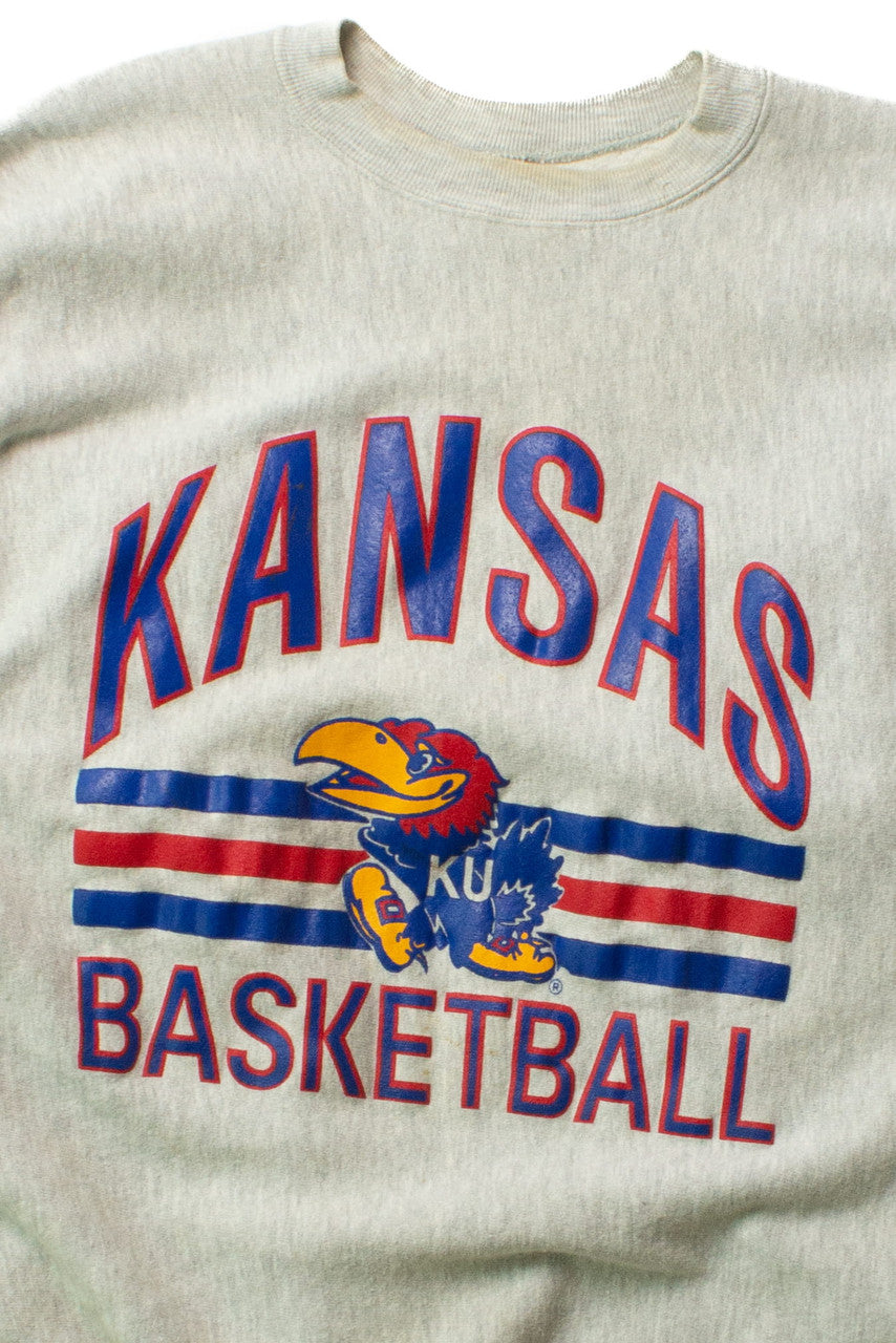 Vintage Kansas Basketball Sweatshirt (1990s)