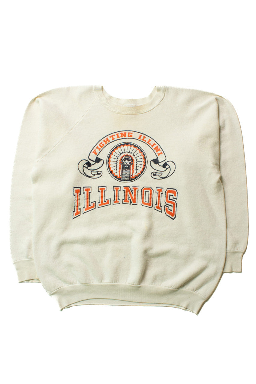 Vintage Illinois Fighting Illini Sweatshirt (1990s)