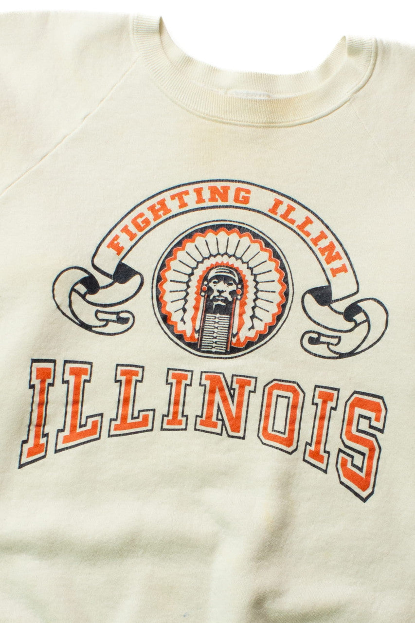 Vintage Illinois Fighting Illini Sweatshirt (1990s)