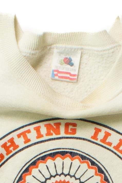 Vintage Illinois Fighting Illini Sweatshirt (1990s)