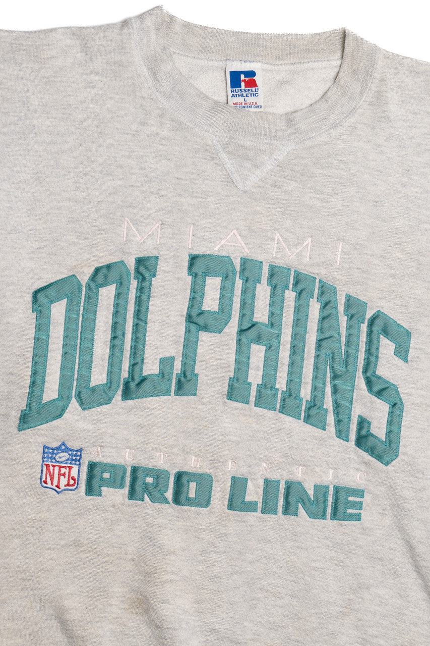 Vintage Miami Dolphins NFL Pro Line Russell Athletic Sweatshirt