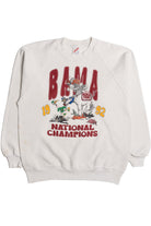 Vintage 1992 "Bama Roll Tide" National Champions Sweatshirt