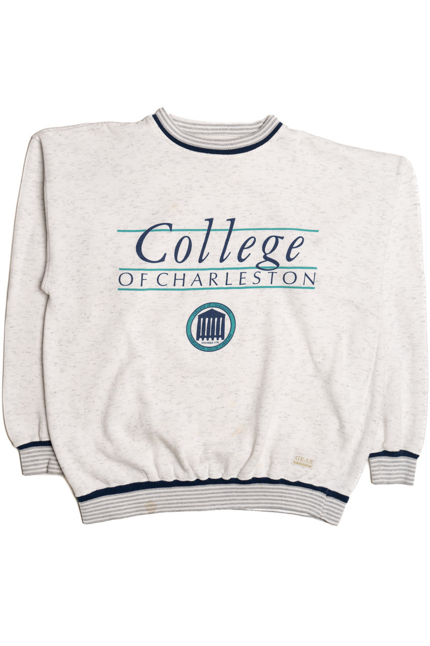 Vintage College Of Charleston Gear For Sports Sweatshirt