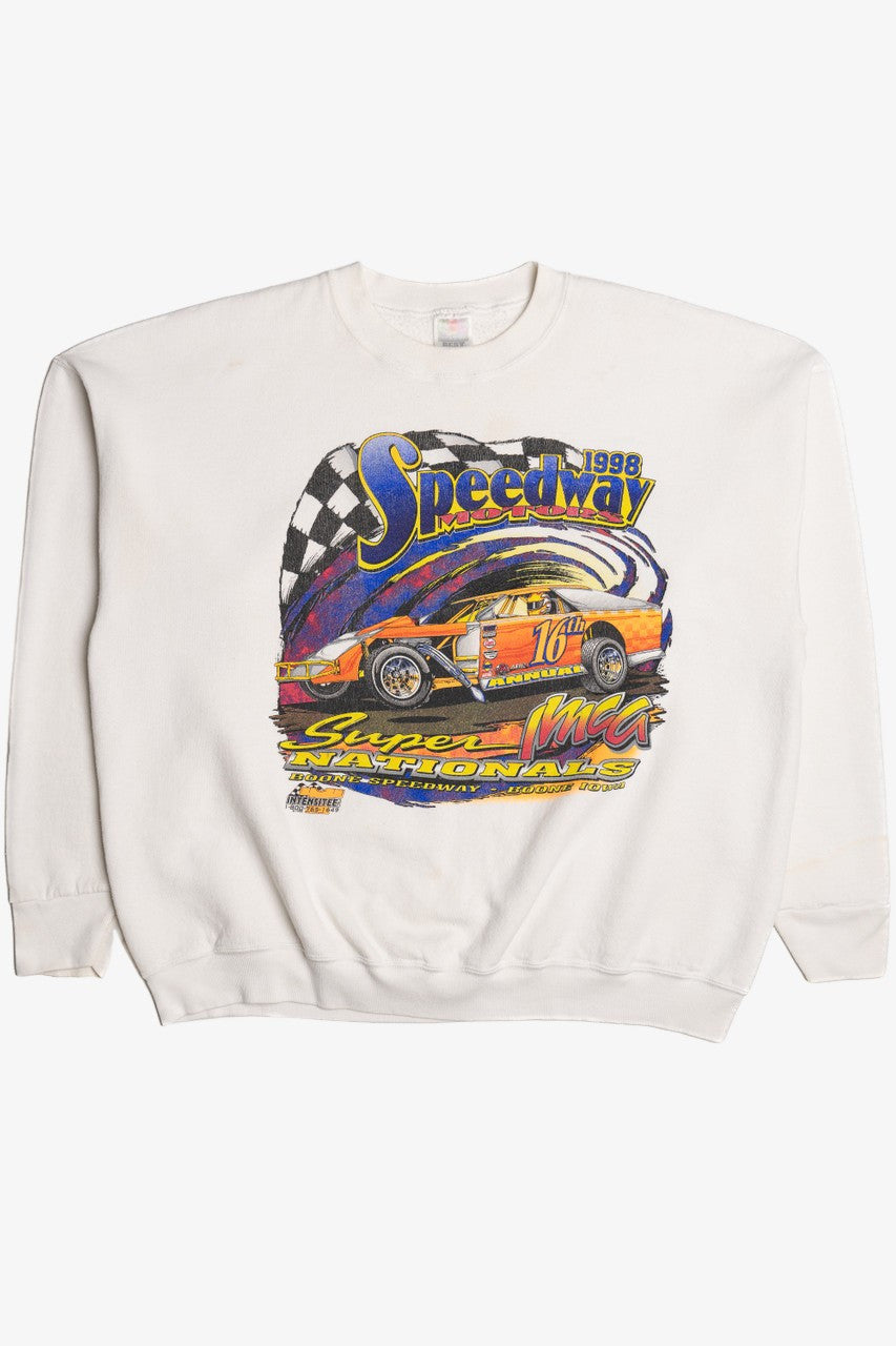 Vintage 1998 "Speedway Motors Super Nationals" Racing Sweatshirt